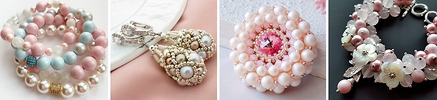 Кристальный жемчуг Swarovski