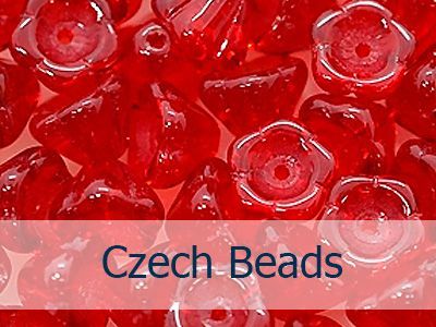 Flower bell beads