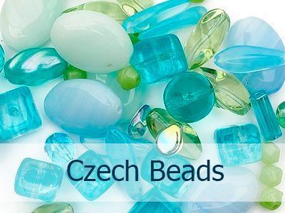 Бусины Czech Beads (разные)