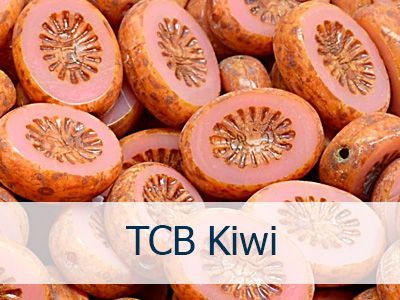 TCB Kiwi beads