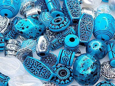 Бусины акриловые, декоративные, наборы