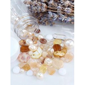 Бусины для рукоделия стеклянные набор, 50 г