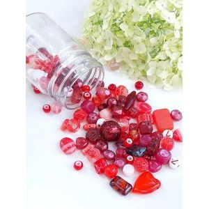 Бусины для рукоделия стеклянные набор, 50 г