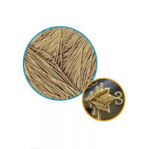 Канитель матовая 1 мм, для вышивки и рукоделия, +- 10 г