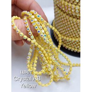 Стразовая тесьма, стразы, лента для рукоделия