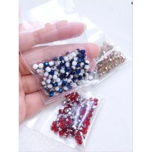 Бусины граненые стеклянные чешские 4 мм Fire Polished