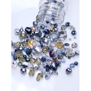 Бусины гранёные стеклянные Preciosa 50 г