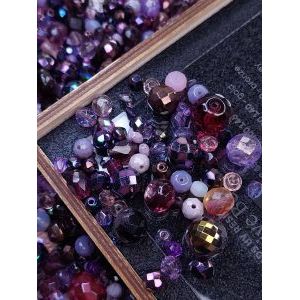 Бусины гранёные стеклянные Preciosa 50 г