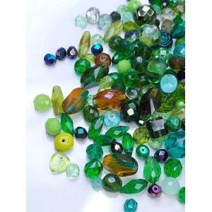 Бусины гранёные стеклянные Preciosa 50 г