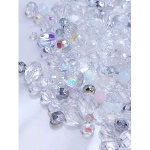 Бусины гранёные стеклянные Preciosa 50 г