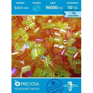 Чешский бисер облонг 3,5х5мм-50гр.
