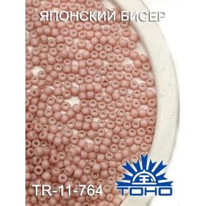 Японский бисер 10 г тохо 11/0 -Opaque-Pastel-Frosted Shrimp