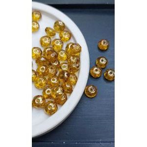 Бусины-рондели из чешского стекла Faire Polished 7 мм, 10 г