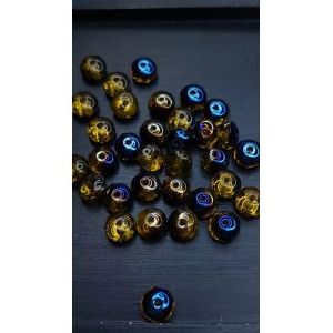 Бусины-рондели из чешского стекла Faire Polished 7 мм, 10 г