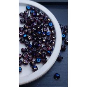 Бусины-рондели из чешского стекла Faire Polished 5 мм, 10 г