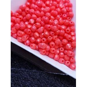 Бусины граненые стеклянные чешские 3 мм Fire Polished