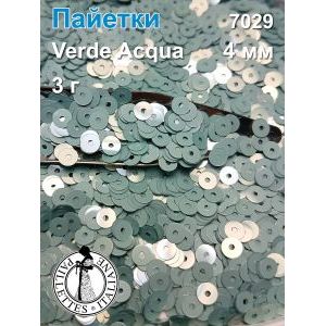 Пайетки плоские двусторонние для рукоделия и творчества 4 мм