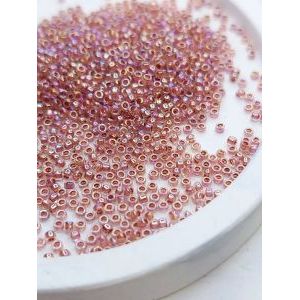Японский бисер тохо 15/0-Crystal/Sandstone Lined TR-15-784