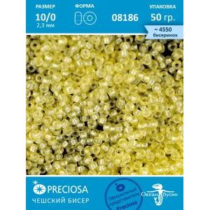 Чешский бисер прециоза 10/0 (2,3 мм) 50 г