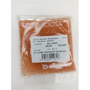 Чешский бисер 10/0-01185 персиковый 50 г