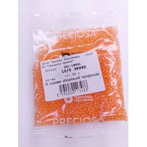 Чешский бисер 10/0-38992 персиковый 50 г
