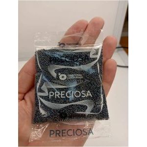Чешский бисер 13/0-59135 серо-синий 50гр