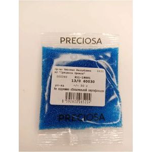 Чешский бисер 13/0-60030 голубой 50гр