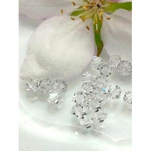 Хрустальные бусины-биконусы Swarovski, 4 мм, 20 шт