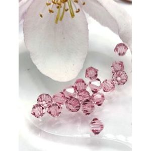Хрустальные бусины-биконусы Swarovski, 4 мм, 20 шт