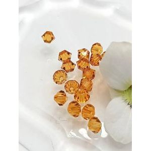 Хрустальные бусины-биконусы Swarovski, 4 мм, 20 шт