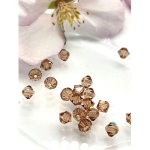 Хрустальные бусины-биконусы Swarovski, 4 мм, 20 шт