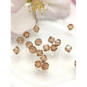 Хрустальные бусины-биконусы Swarovski, 4 мм, 20 шт