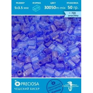 Чешский бисер облонг 3,5х5мм-50гр.