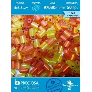 Чешский бисер облонг 3,5х5мм-50гр.