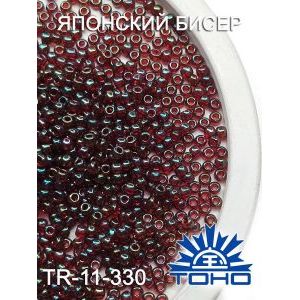 Японский бисер 10 г тохо 11/0 -Gold-Lustered Rust
