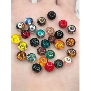 Бусины-рондели из чешского стекла Faire Polished 5 мм, 10 г