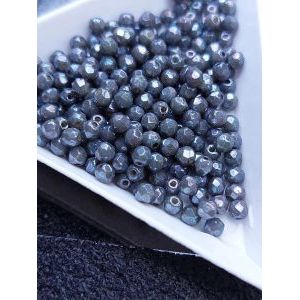 Бусины граненые стеклянные чешские 3 мм Fire Polished