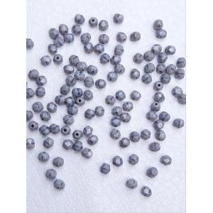 Бусины граненые стеклянные чешские 4 мм Fire Polished