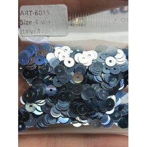 Пайетки плоские двусторонние для рукоделия и творчества 4 мм