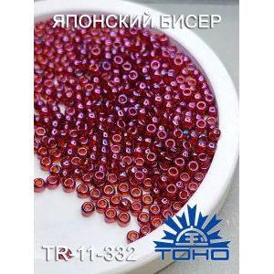 Японский бисер 10 г тохо 11/0 -Gold-Lustered Raspberry
