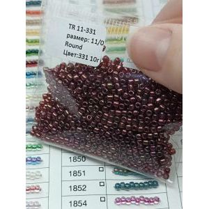 Японский бисер 10 г тохо 11/0 -Gold-Lustered Wild Berry