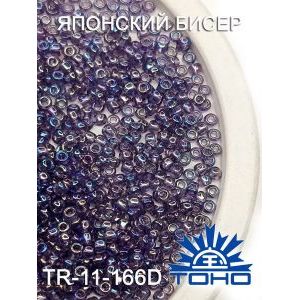 Японский бисер 10 г 11/0 -Transparent-Rainbow Sugar Plum