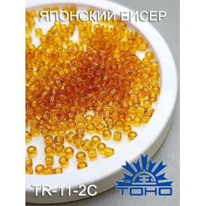 Японский бисер 10 г тохо 11/0 -Transparent Topaz