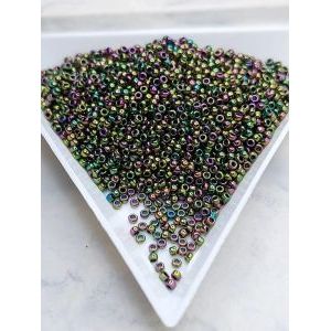 Японский бисер тохо 15/0-Purple/Green TR-15-509