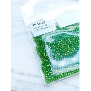 Японский бисер тохо 15/0-Peridot TR-15-27