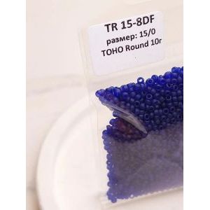 Японский бисер тохо 15/0-Cobalt TR-15-8DF