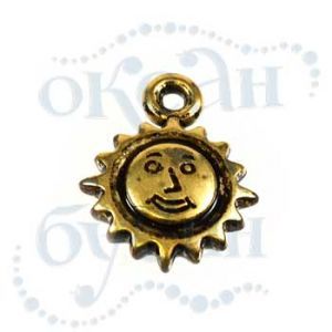 Подвеска металлизированная 2753 gold Подвеска металлизированная 2753 gold