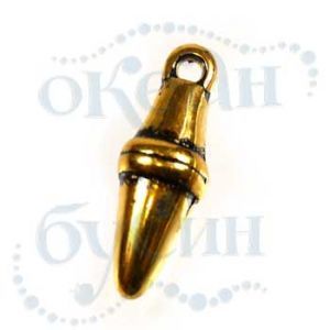 Подвеска металлизированная 2823 gold Подвеска металлизированная 2823 gold