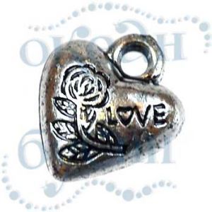 Подвеска металлизированная 2835 silver Подвеска металлизированная 2835 silver