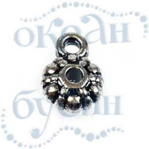 Подвеска металлизированная 3945 silver